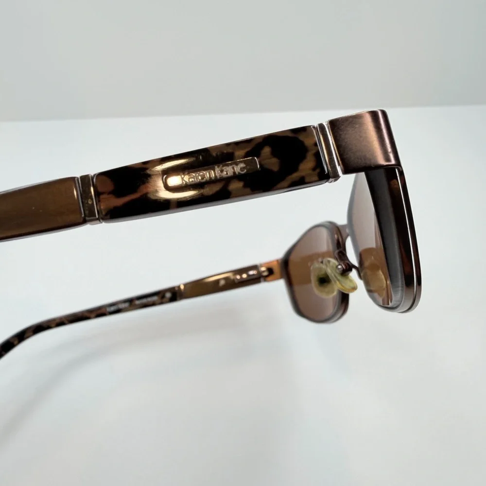 KAREN KANE WOOD ROSE MOCHA KAREN KANE SUNGLASSES/EYEGLASSES FRAME ONLY 53•16•135